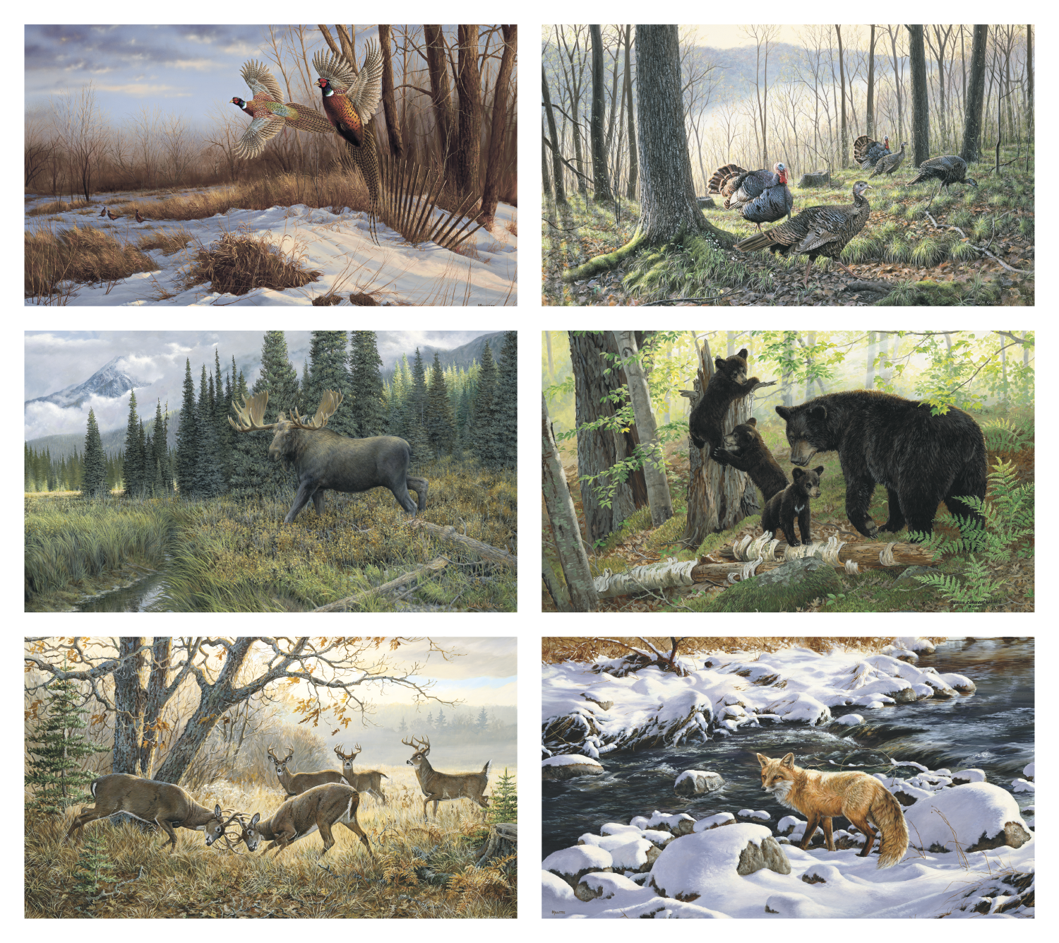 Triumph® Calendars Wildlife Art Calendar 10