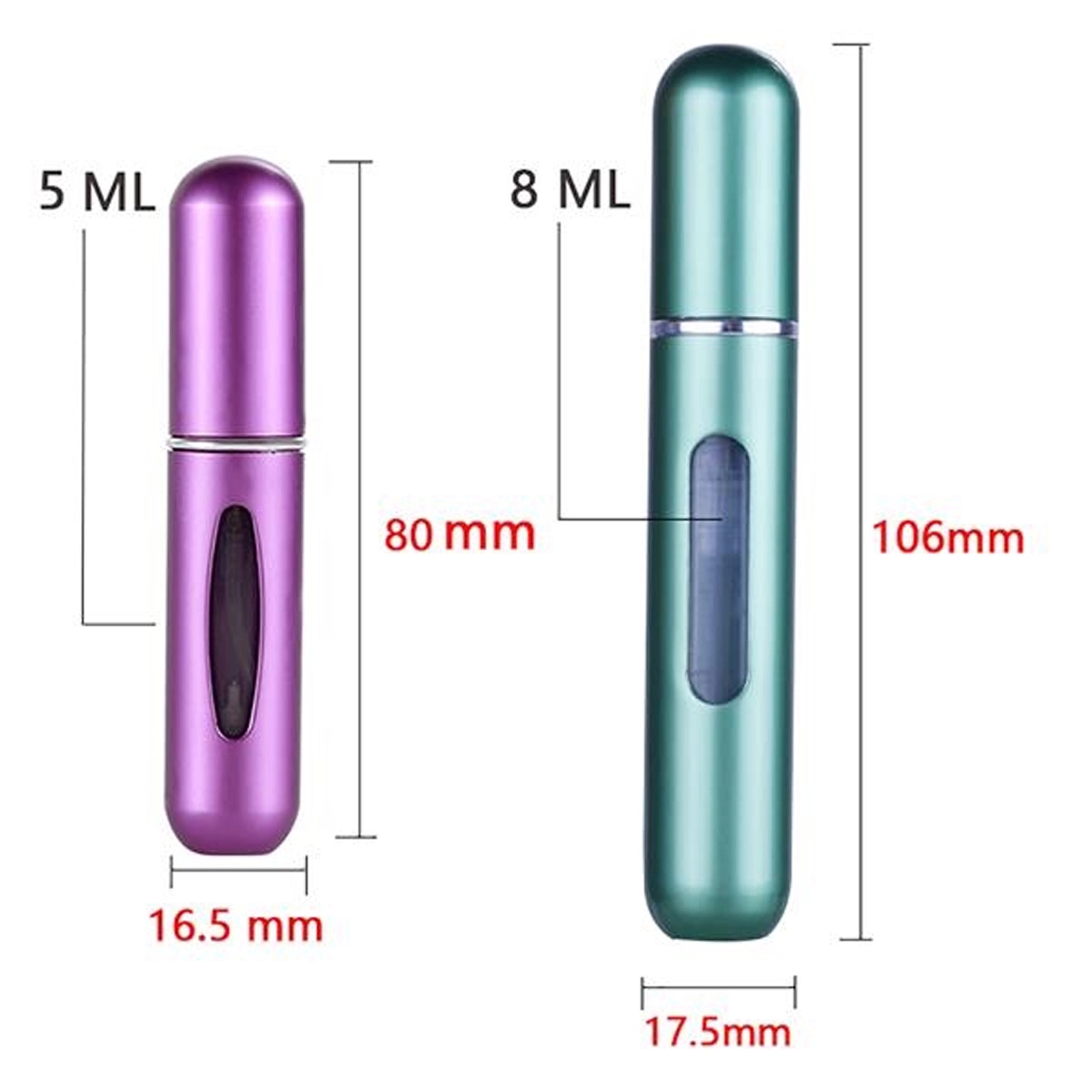 5ml Portable Mini Refillable Perfume Atomizer Bottle 2