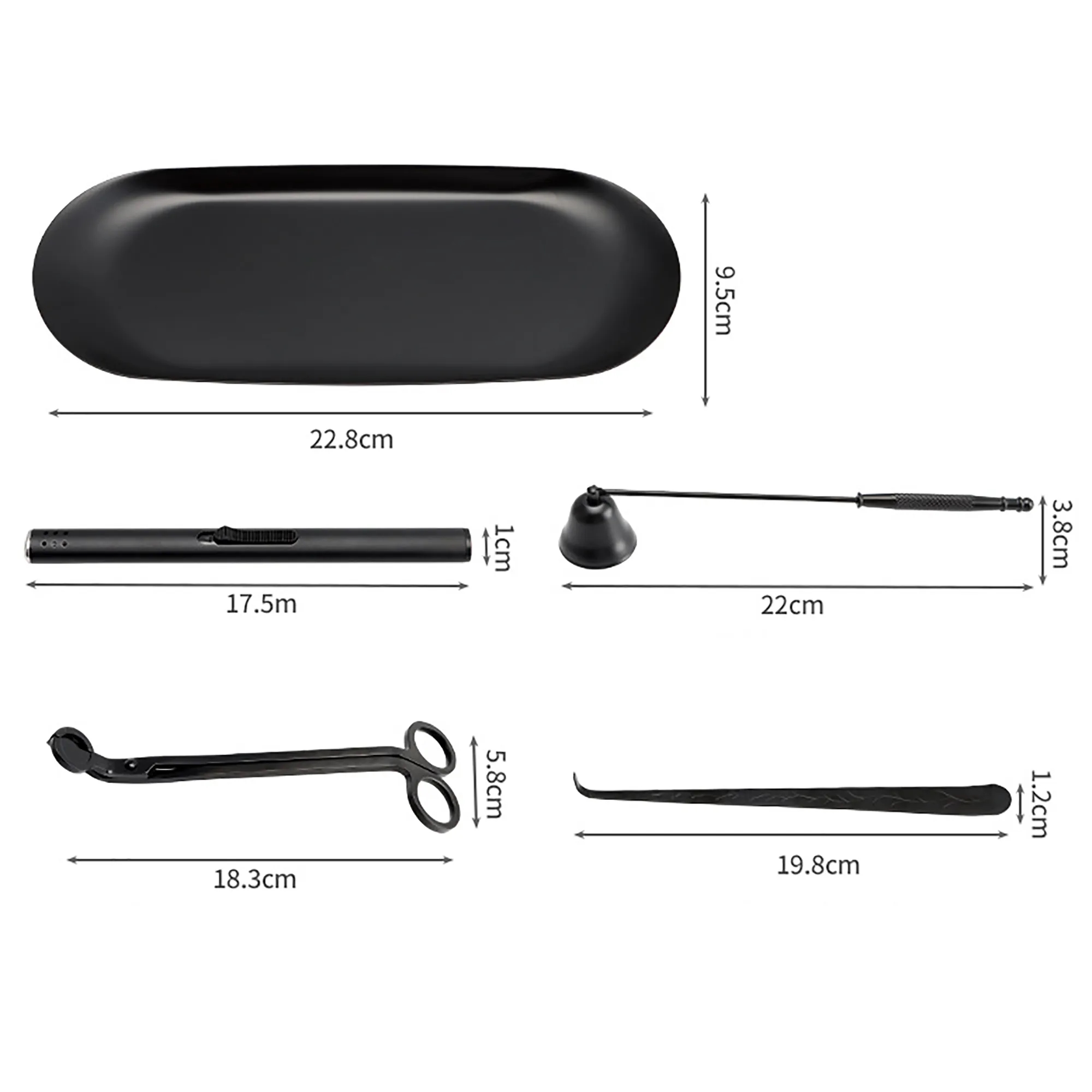 Custom Stainless Steel Candle Tool Set 4