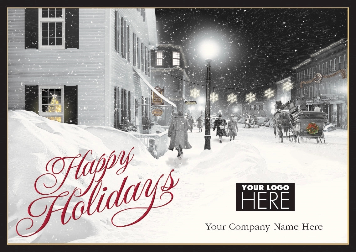 Vintage Dream Holiday Logo Cards 2