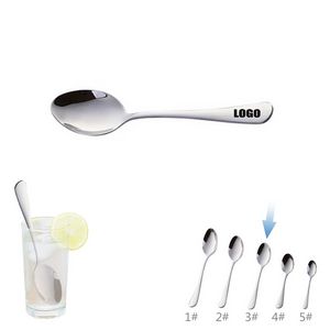 6.69 Inch Classic Coffee Dessert Spoon 5
