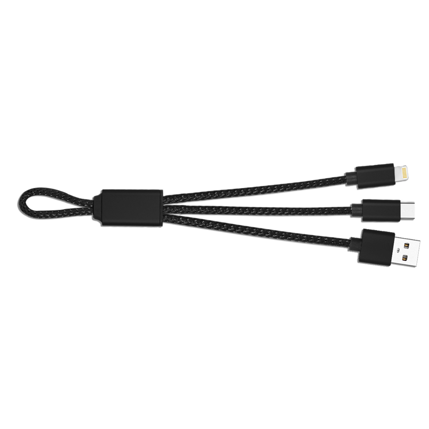 3-IN-1 USB-C & Lightning Charging Cable 3