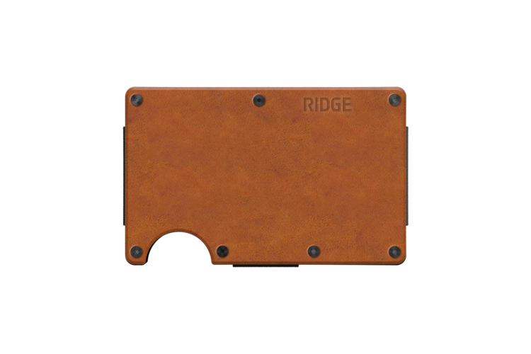 Ridge Tobacco Brown Leather Cash Strap 1