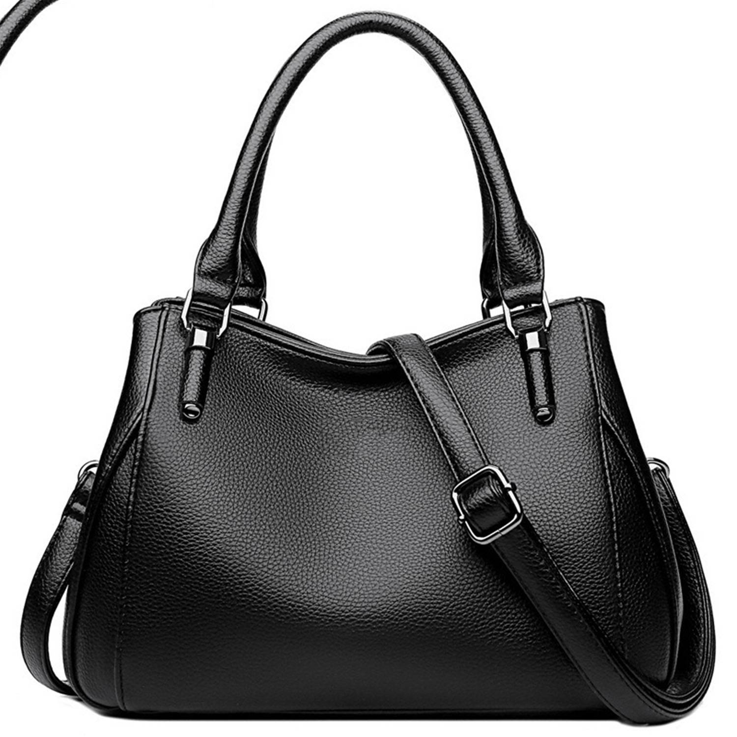 PU Leather Simple Casual Crossbody Shoulder Bag 5
