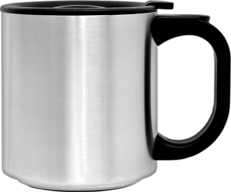 12 oz. Stainless Steel City Coffee Mug 6