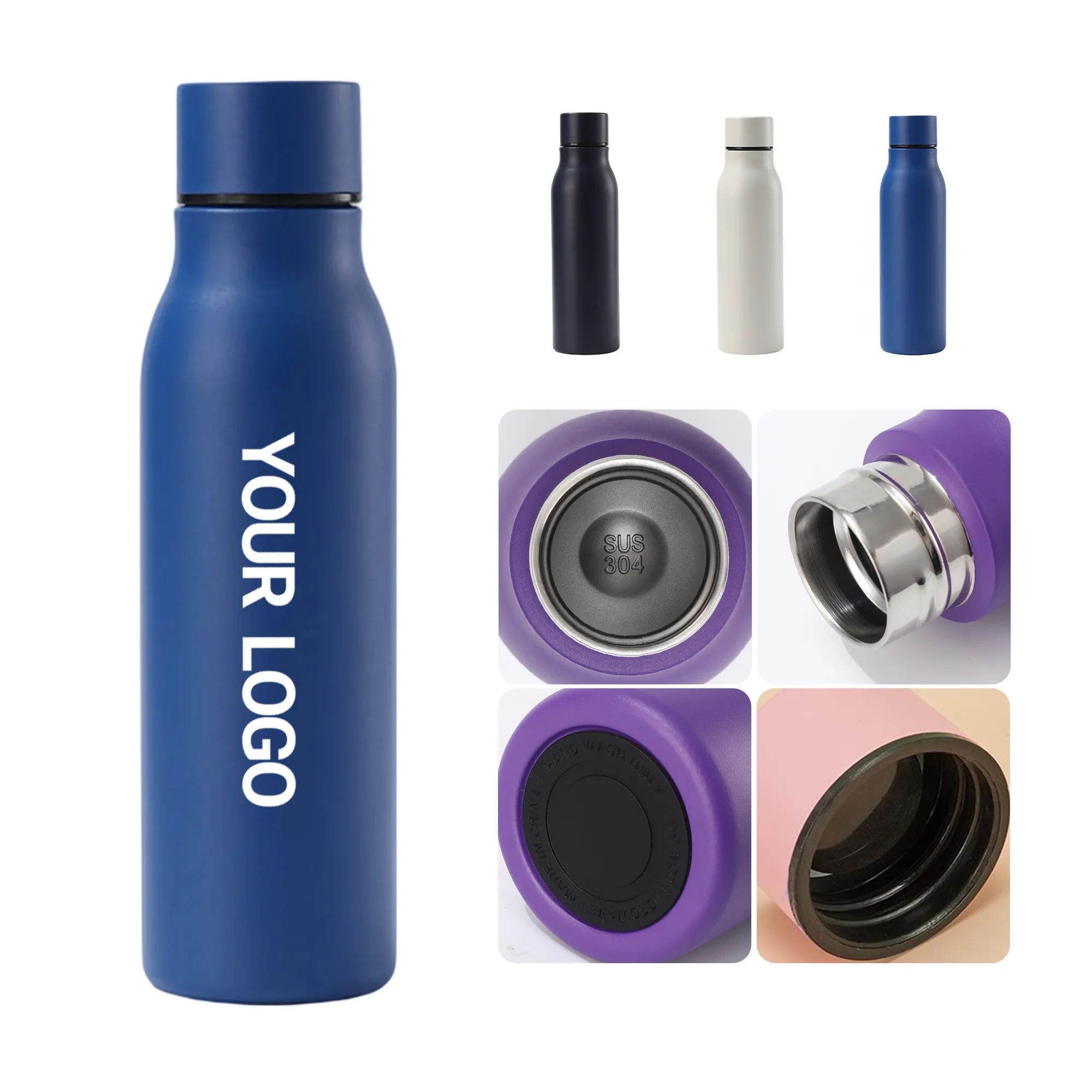 Stainless Steel Tumbler 17 oz with Comfortable Grip 1