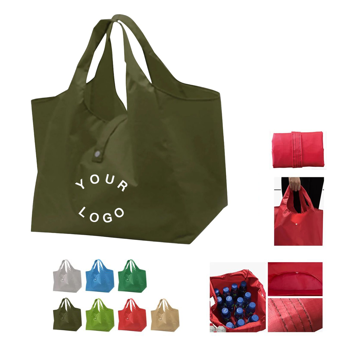 Oxford Eco Friendly Folding Tote 1