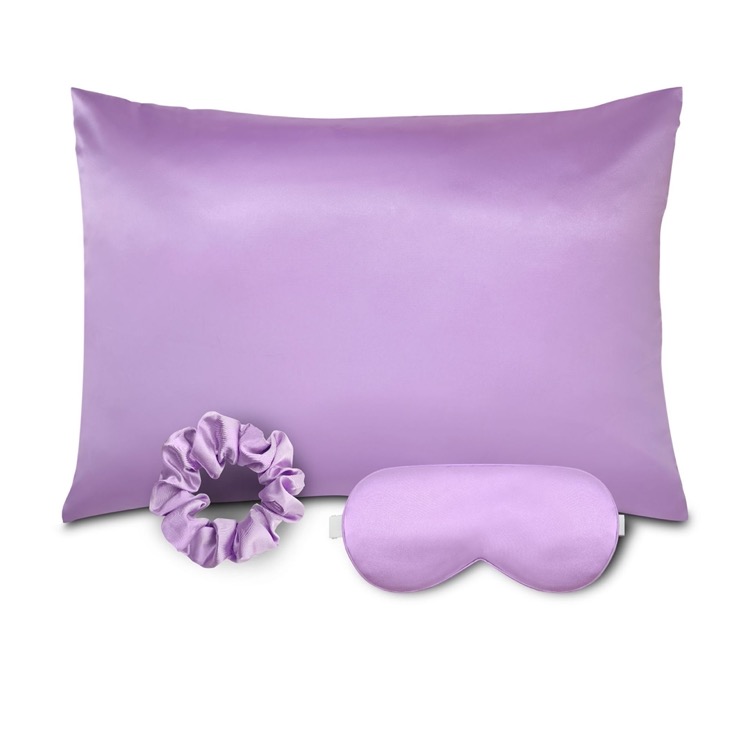 Silky Satin Pillow Covers with Hidden Zipper Set Of 3 10