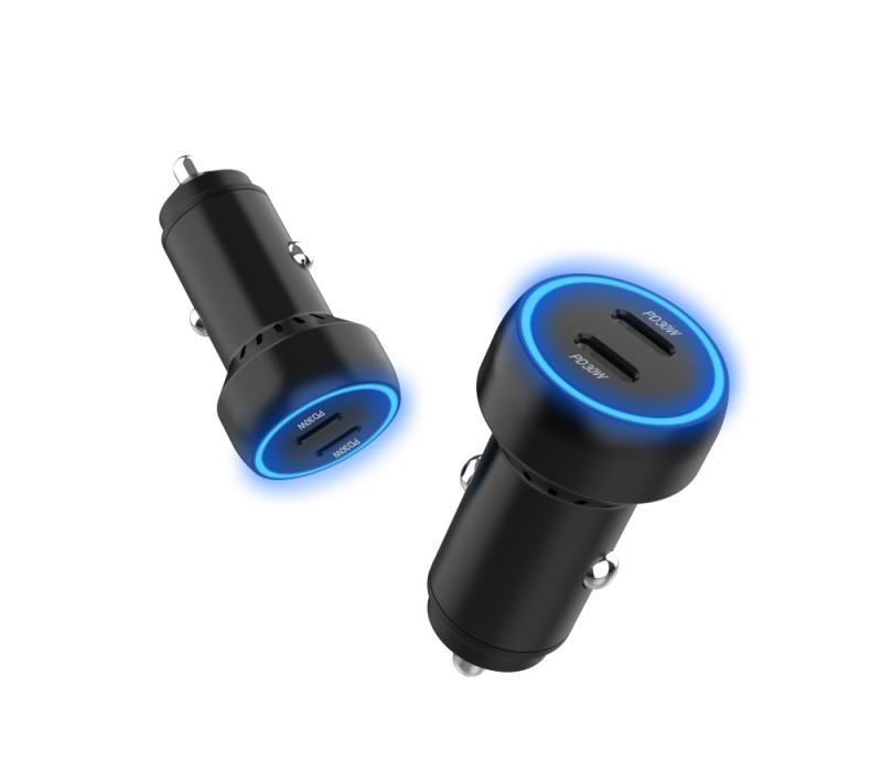 Dual USB Car Charger, 60W 6