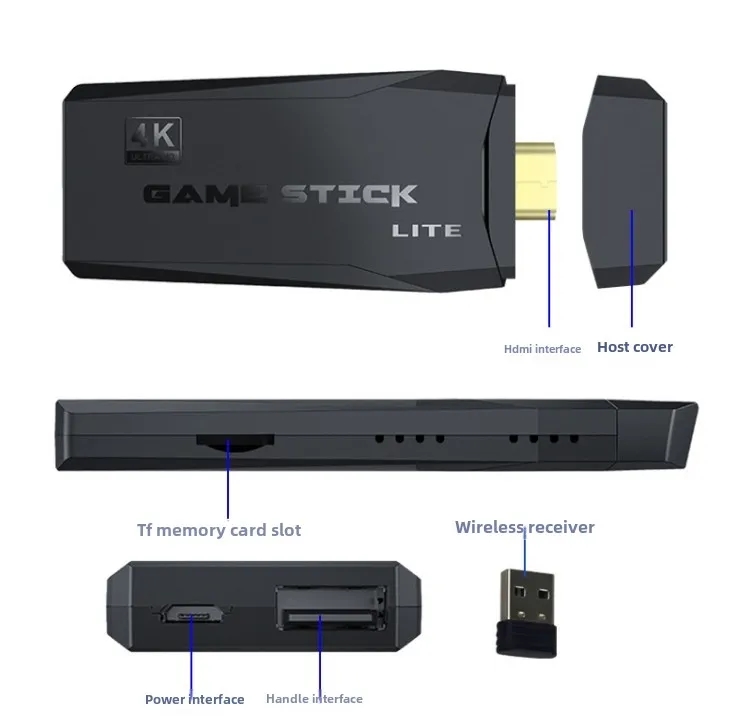 64 GB Plug and Play TV Game Console 4