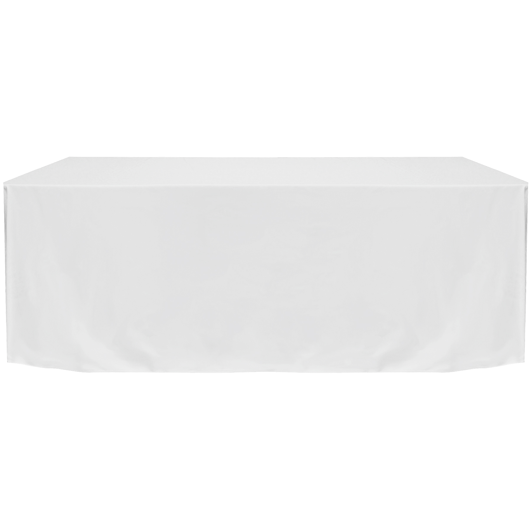 6' Customized Zipper Back Fitted Table Cover 10