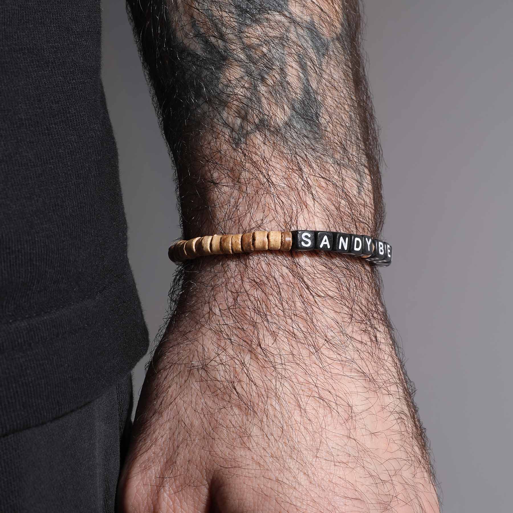 Coconut Shell Wood Friendship Bracelet 5