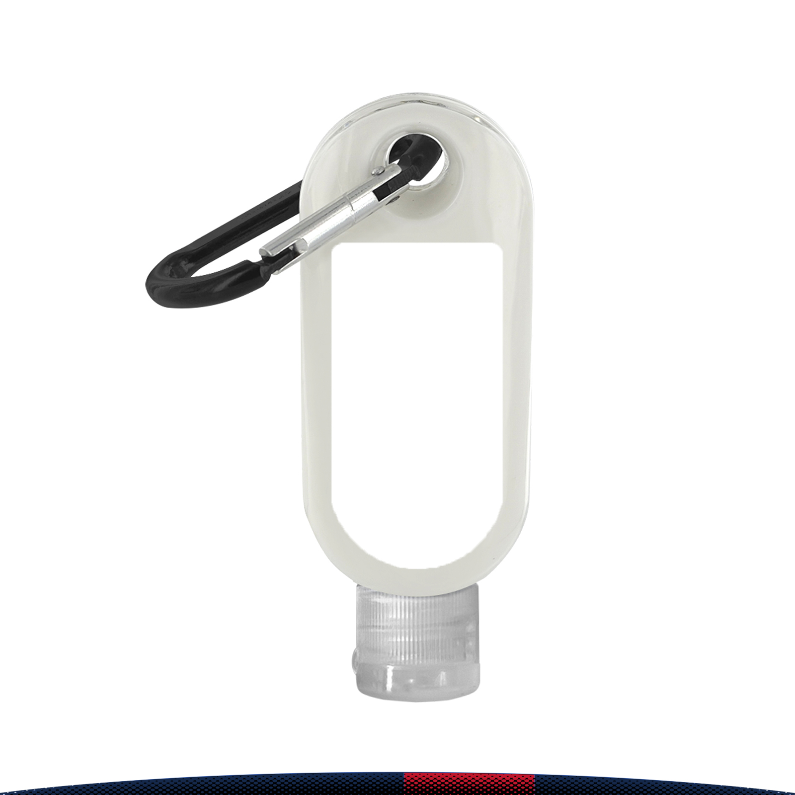 1.9 oz. Seth Clear Bottle SPF 30 Sunscreen with Carabiner 8