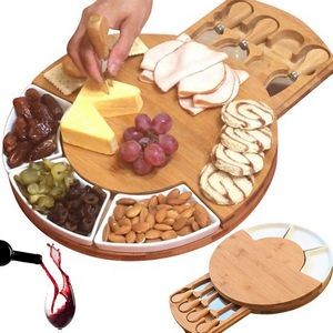 Bamboo Cheese Board 1