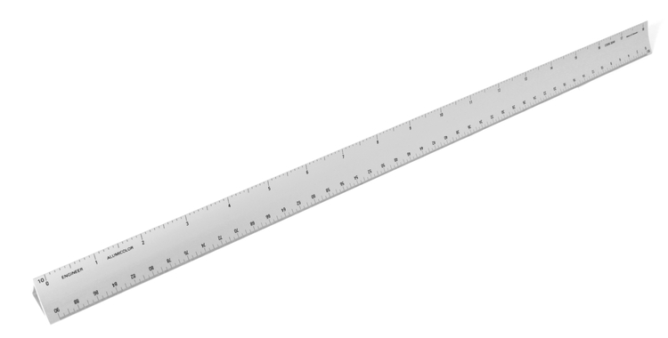 18" Engineer Triangular Hollow Scale 7