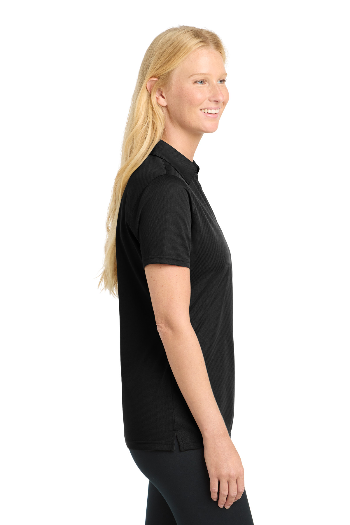 Sport-Tek Women's PosiCharge Active Textured Polo. LST690 25