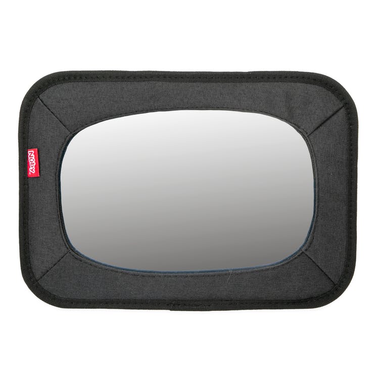 Rear Facing Backseat Baby Mirrors - Black Shatterproof 2