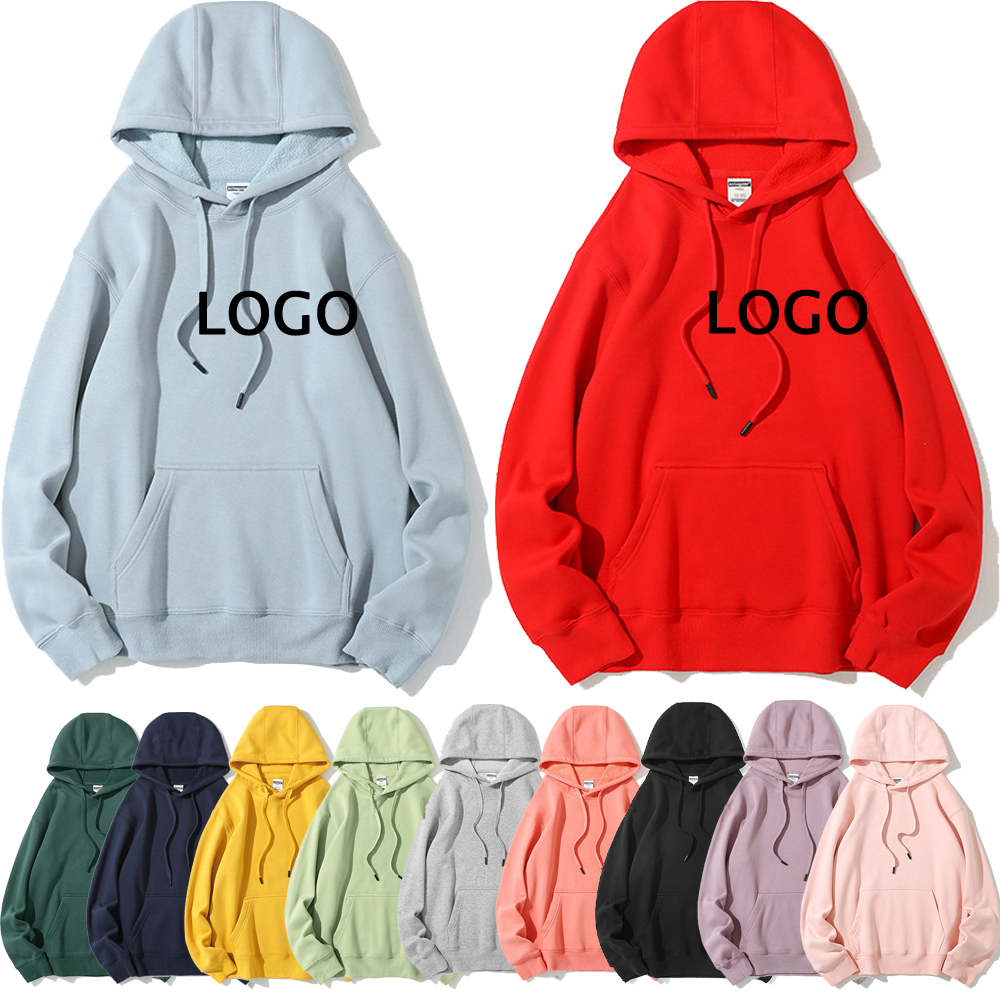 Custom Cotton-Polyester Blend Hoodie Sweatshirt 2