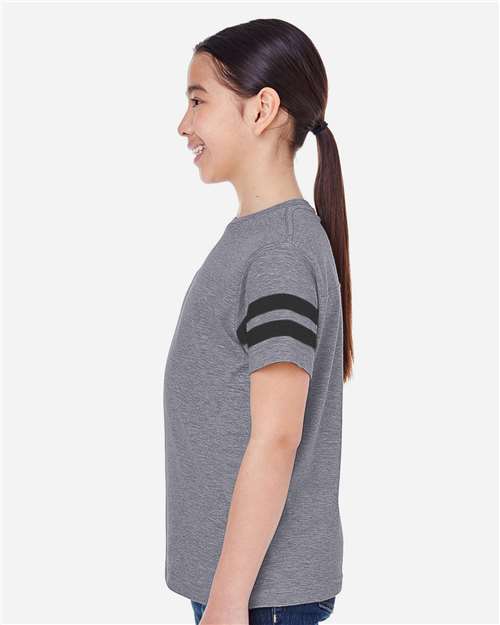 Youth Football Fine Jersey Tee - 6137 26