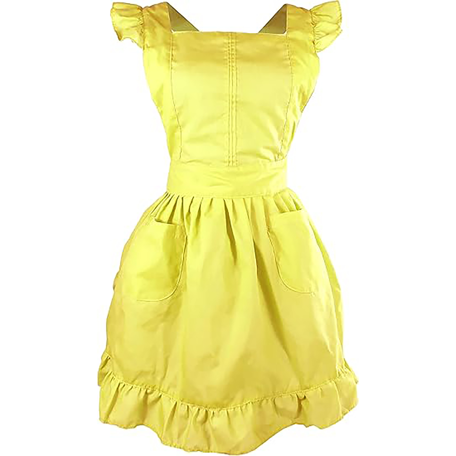 Ruffled Vintage Maid Apron 2