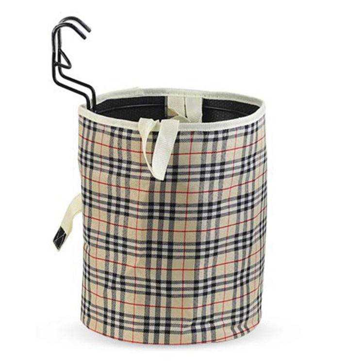 Folding Canvas Bicycle Basket 6