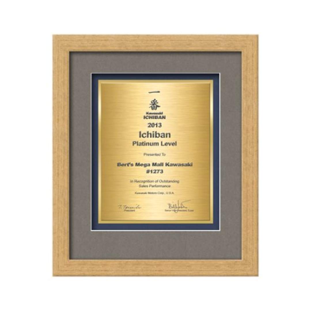 Eldridge Certificate TexEtch - Antique Gold 4