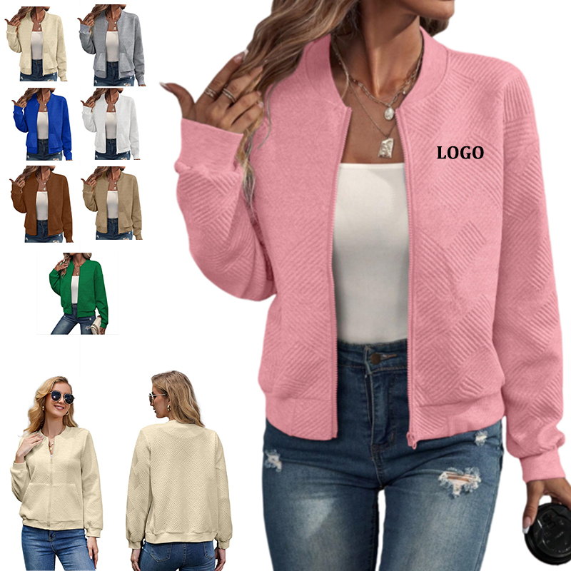 Women Zip Up Sweatshirt 2