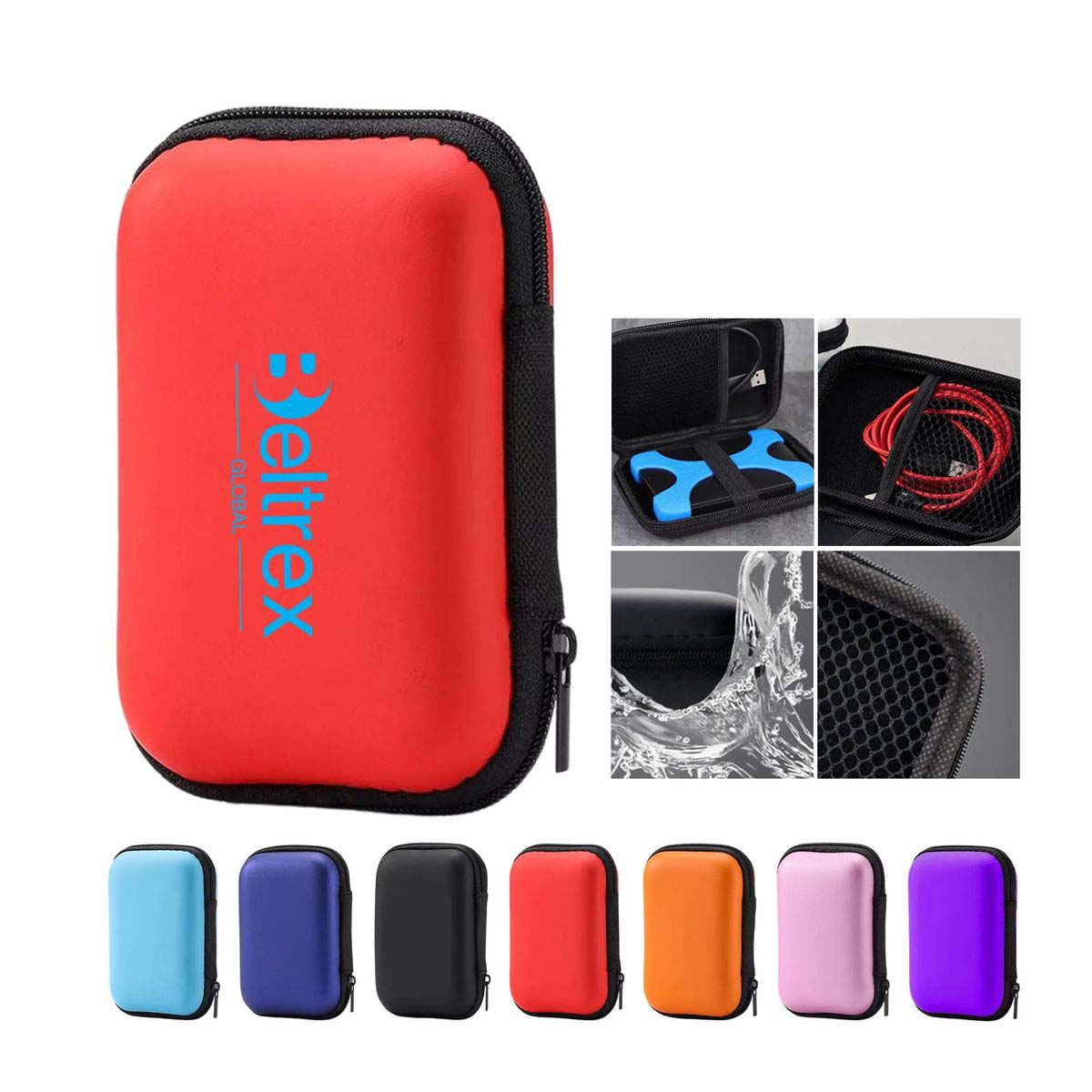 Compact EVA Case for Earbuds and Accessories 10