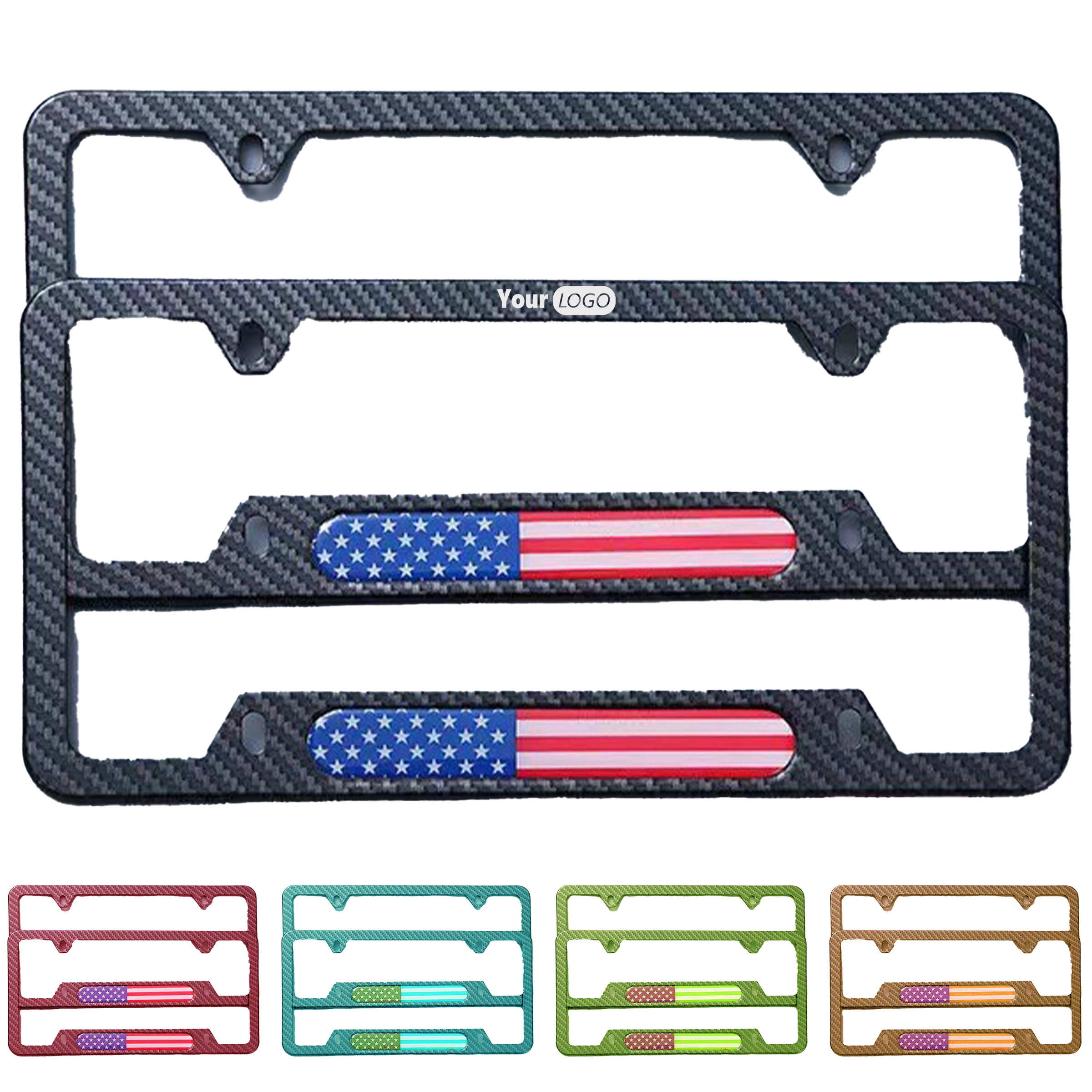 Aluminum Personalized Craft Plate Frame 4
