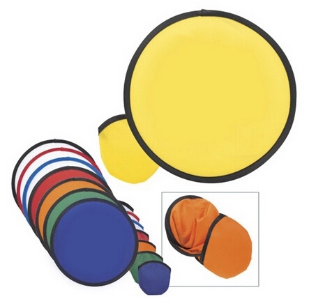 Budget Nylon foldable flying disc With Storage Pouch 4