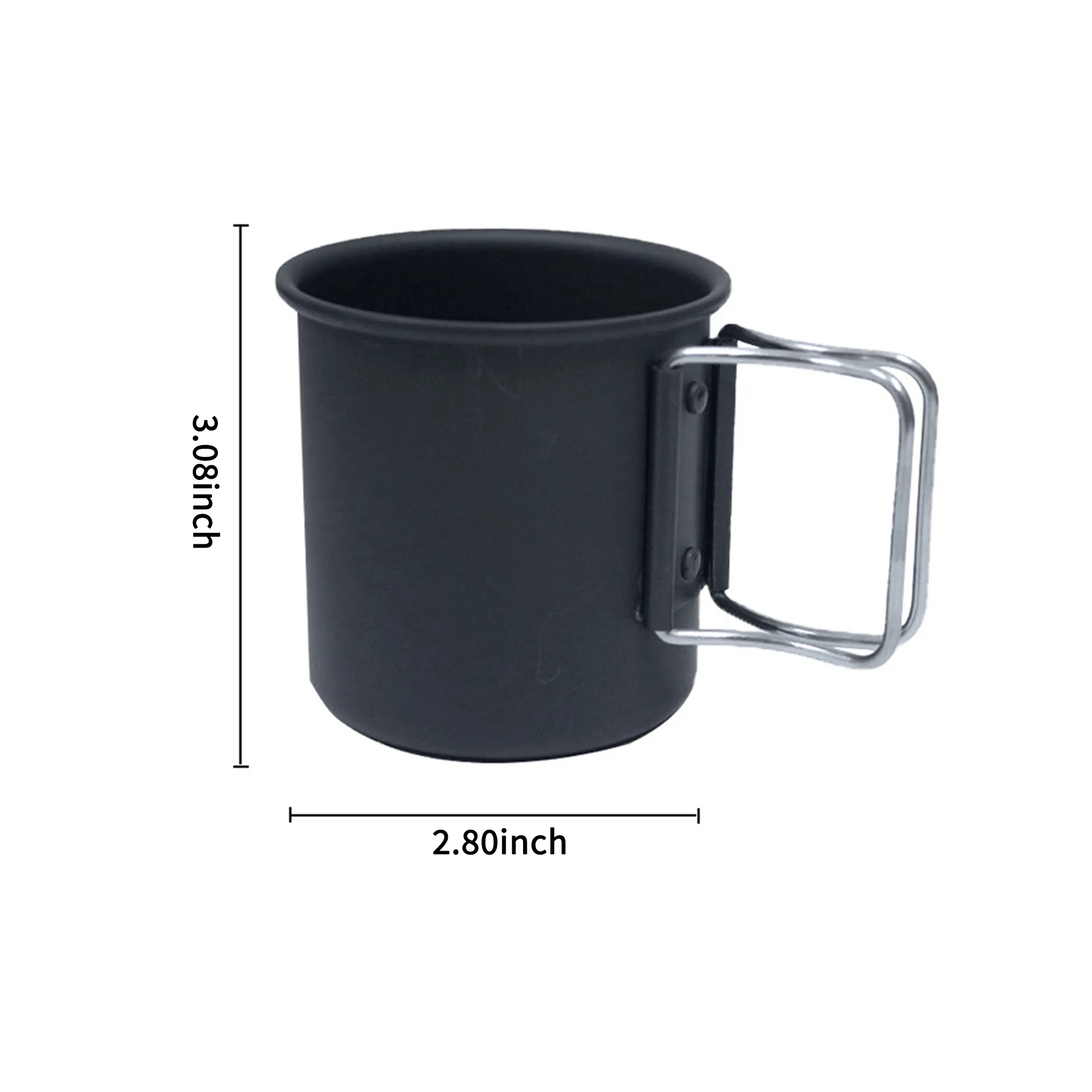 MOQ 50 Outdoor Aluminum Camping Water Cup 4