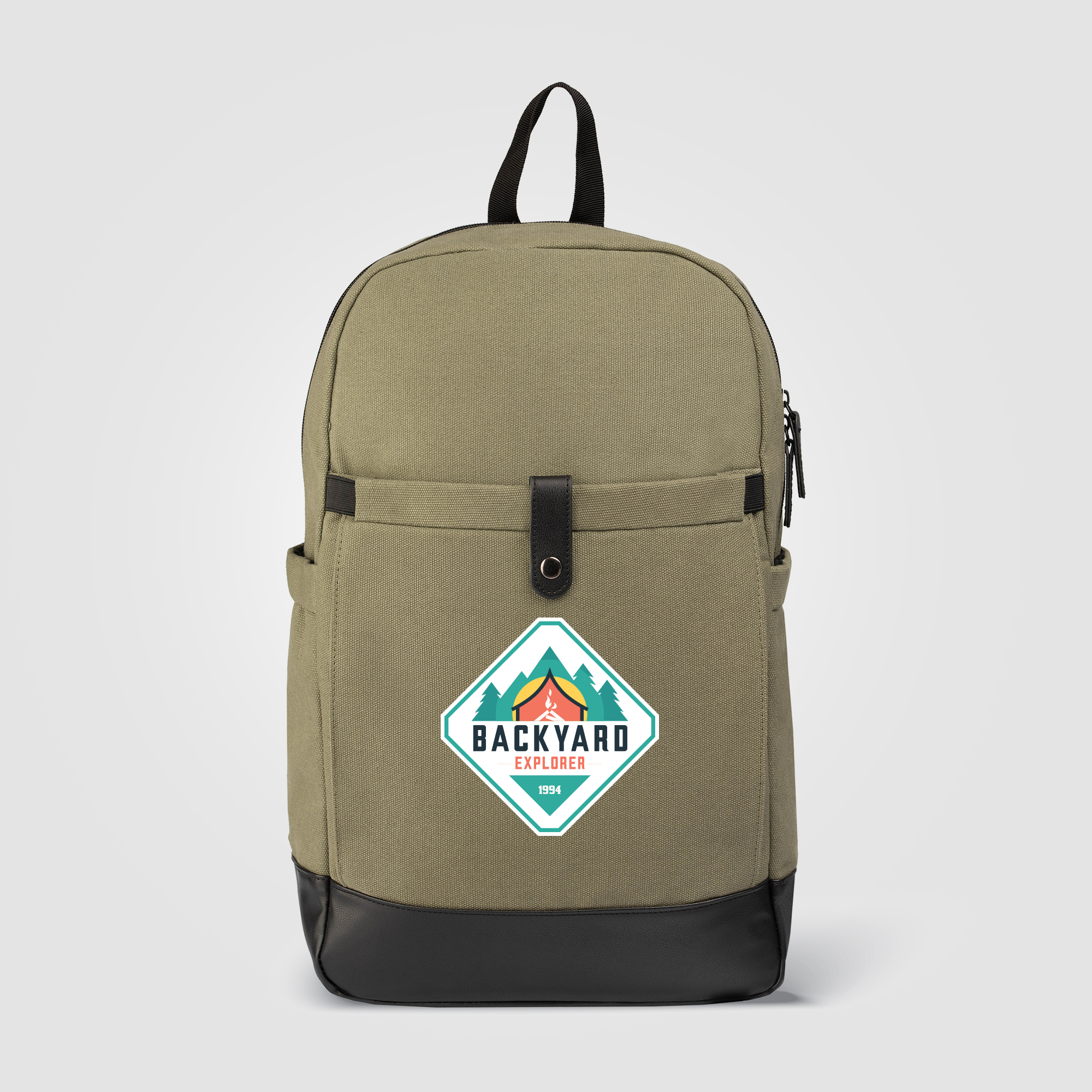 Odyssey Pack - Recycled Cotton Canvas Backpack 8