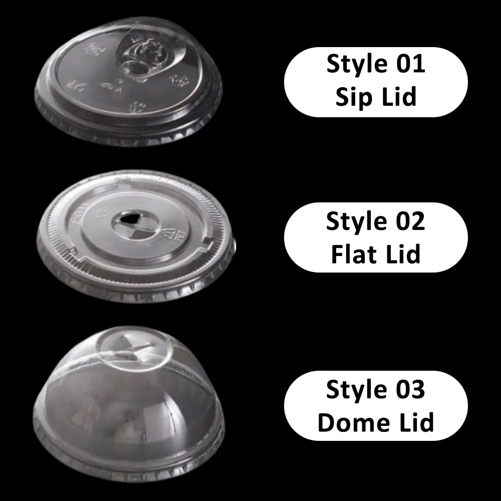 16 oz PET Cup with Strawless Sip Lid 3