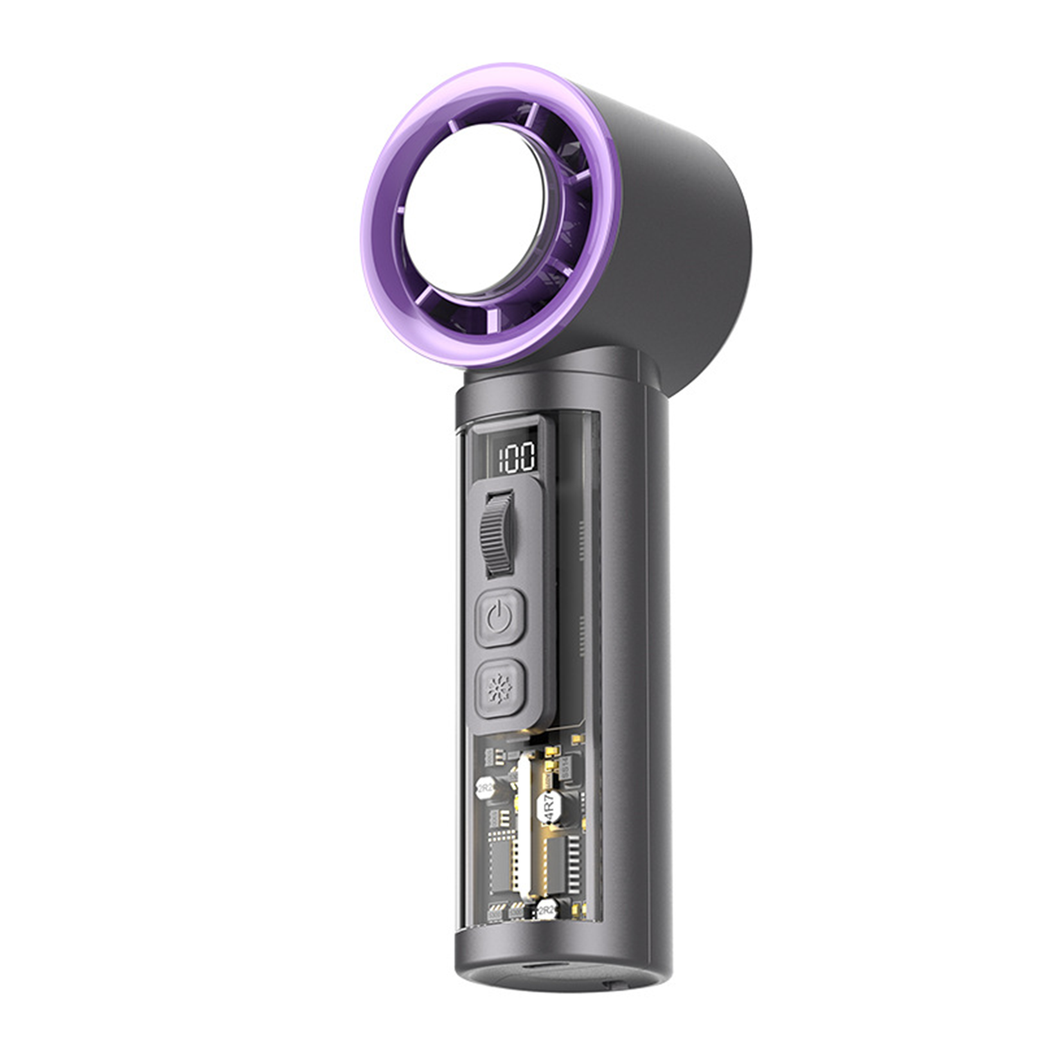 Mini Rechargeable Handheld High Speed Cooling Fan 2