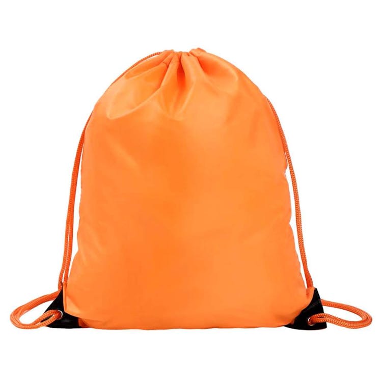 Orange Drawstring Bags - 17" 2