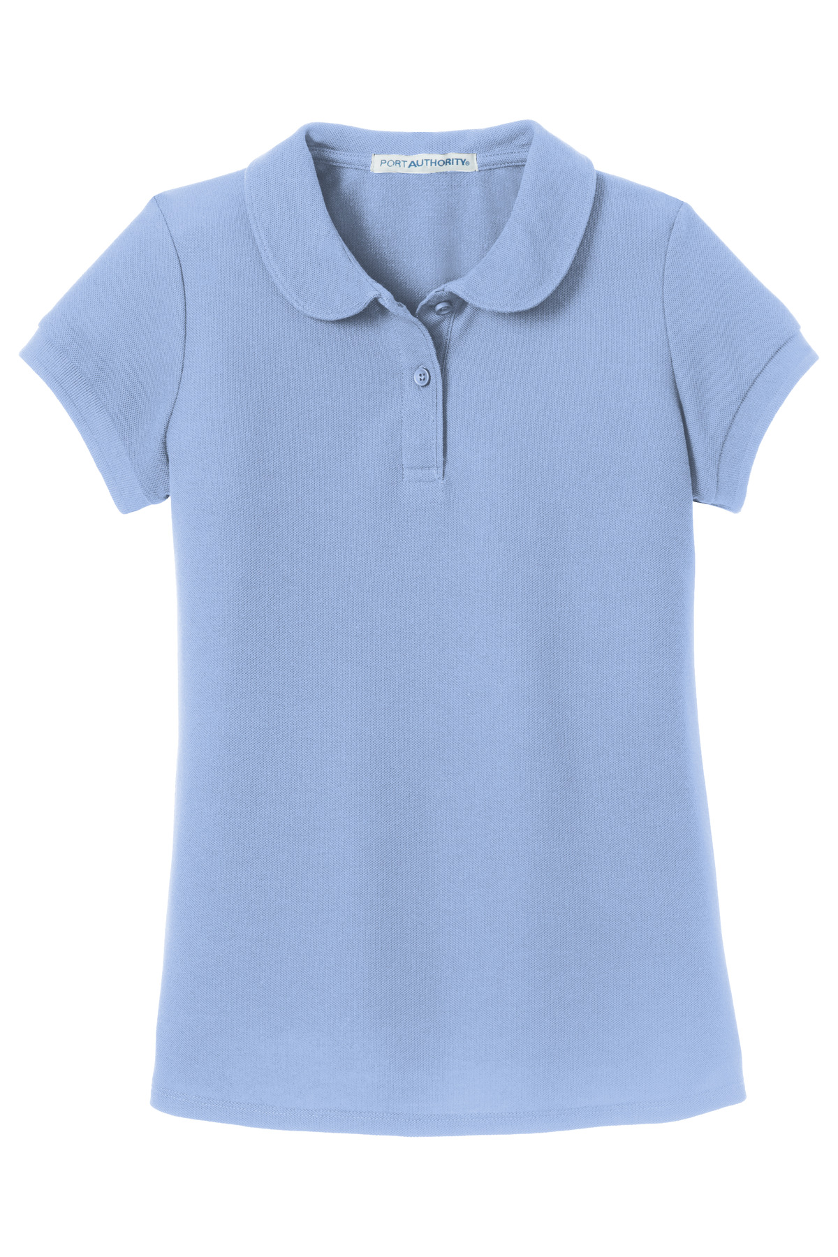 Port Authority Girls Silk Touch Peter Pan Collar Polo. YG503 21