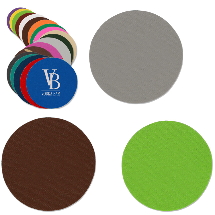 4" Round Foam Coaster 9