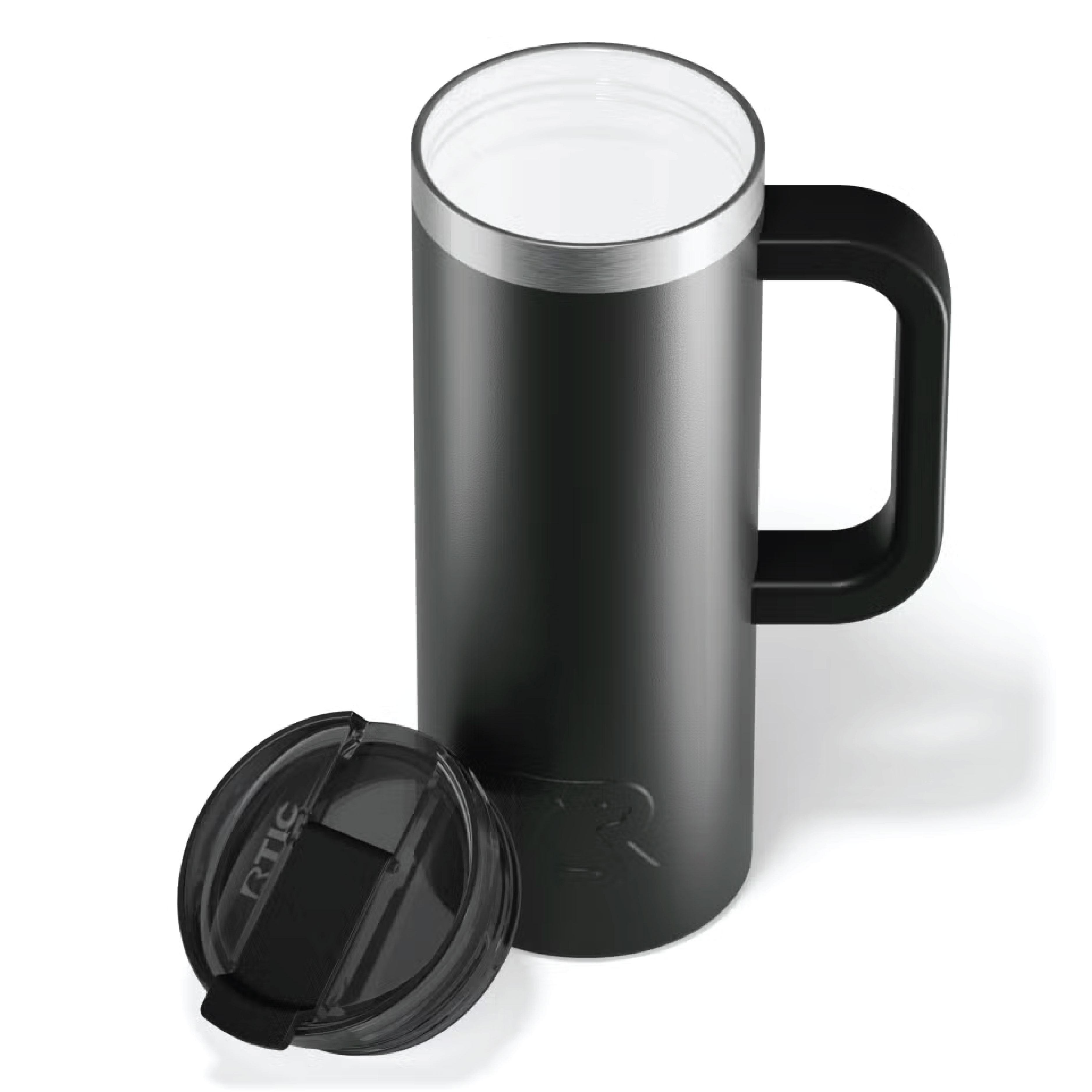 RTIC 20oz Ringed Stainless Steel Ceramic Lined Travel Mug 29