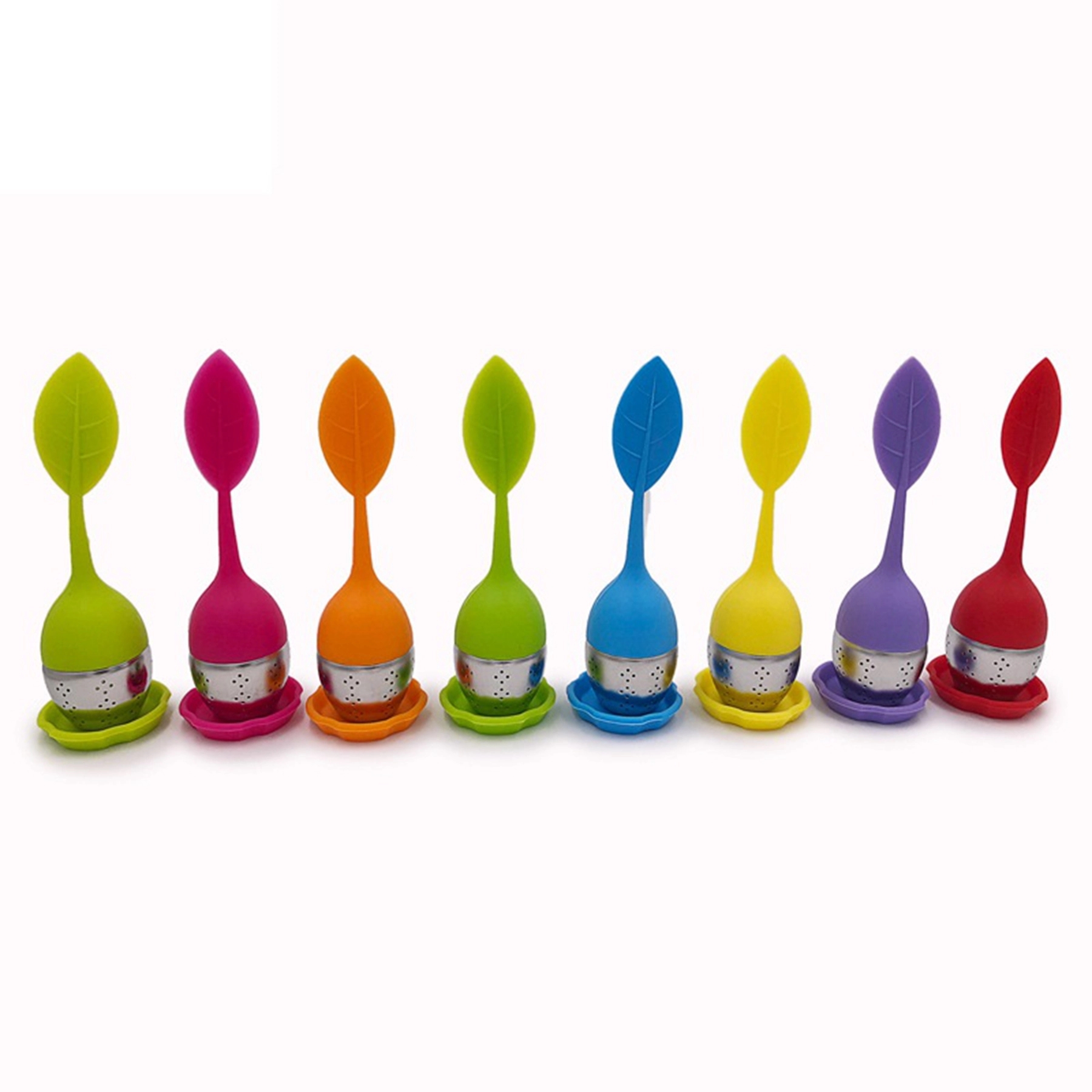 Leaf shape silicone Tea infuser 16