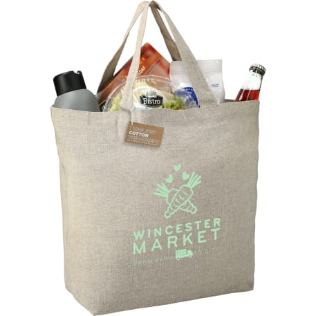 Recycled 5oz Cotton Twill Grocery Tote 101