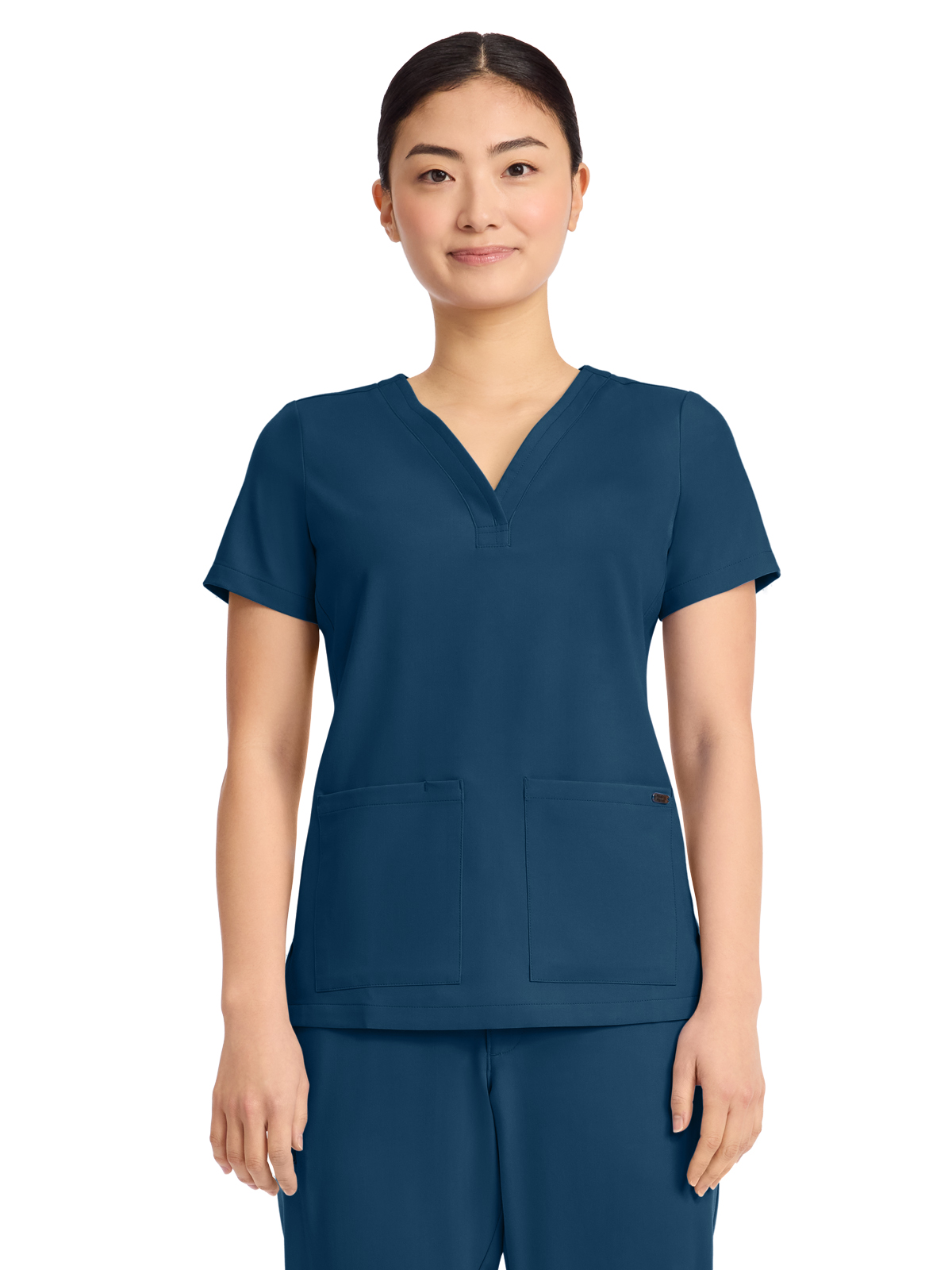 Healing Hands - HH Quest - Women's 3-Pocket Y-Neck Top 10