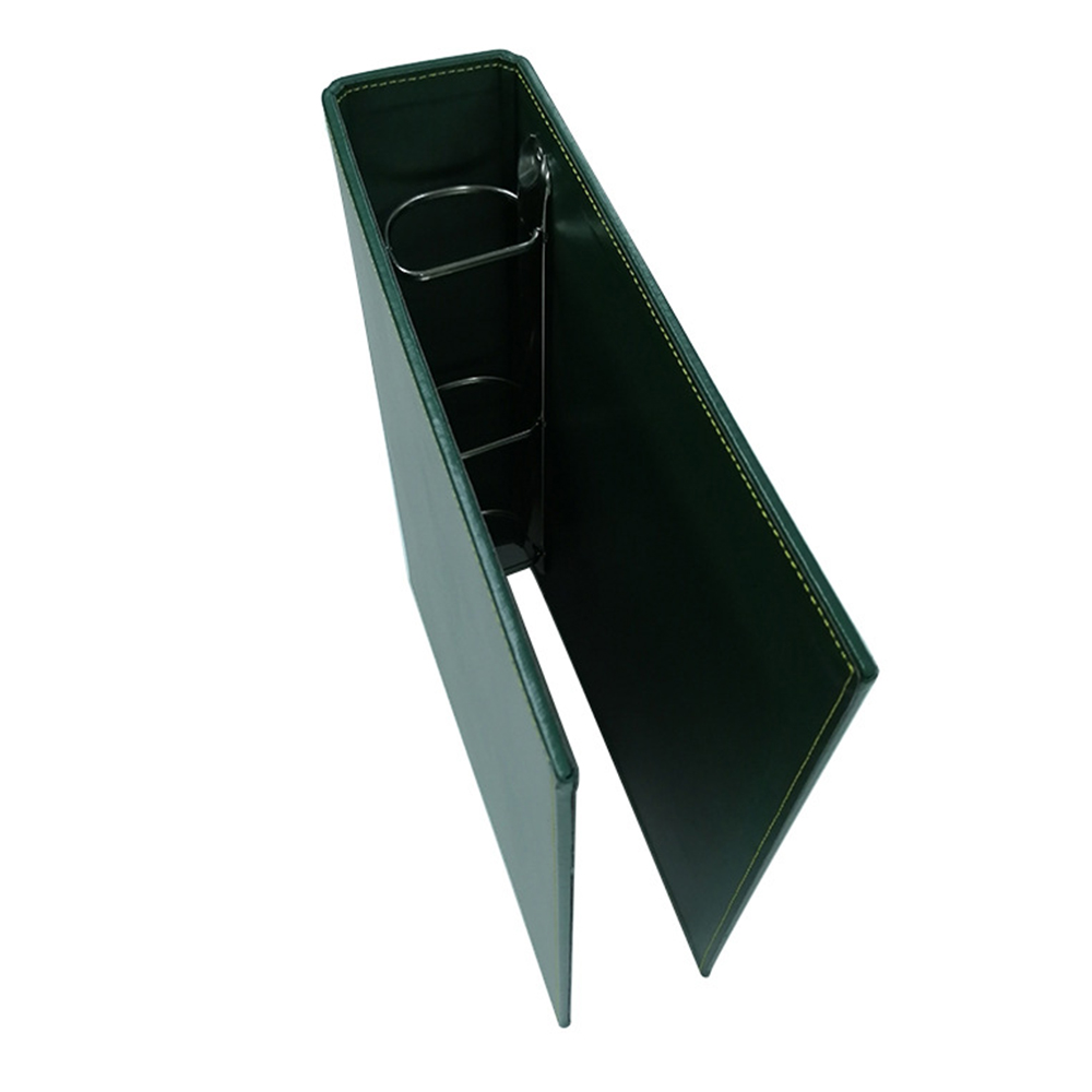 2" Angle D Ring leather Binder 3
