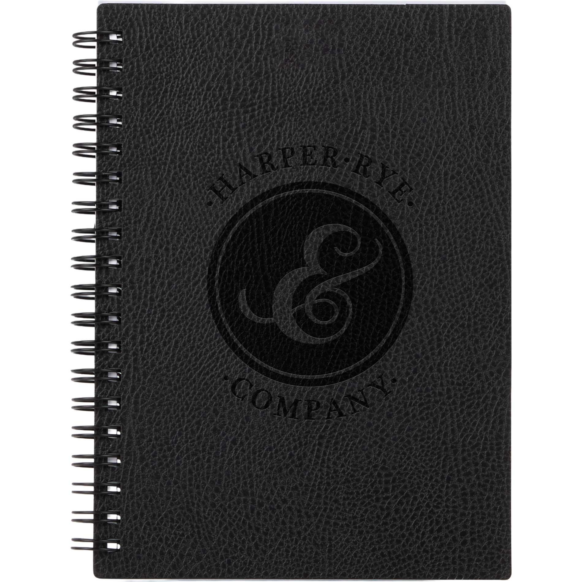 5” x 7” FSC ® Recycled Pebble Grain Spiral Journal