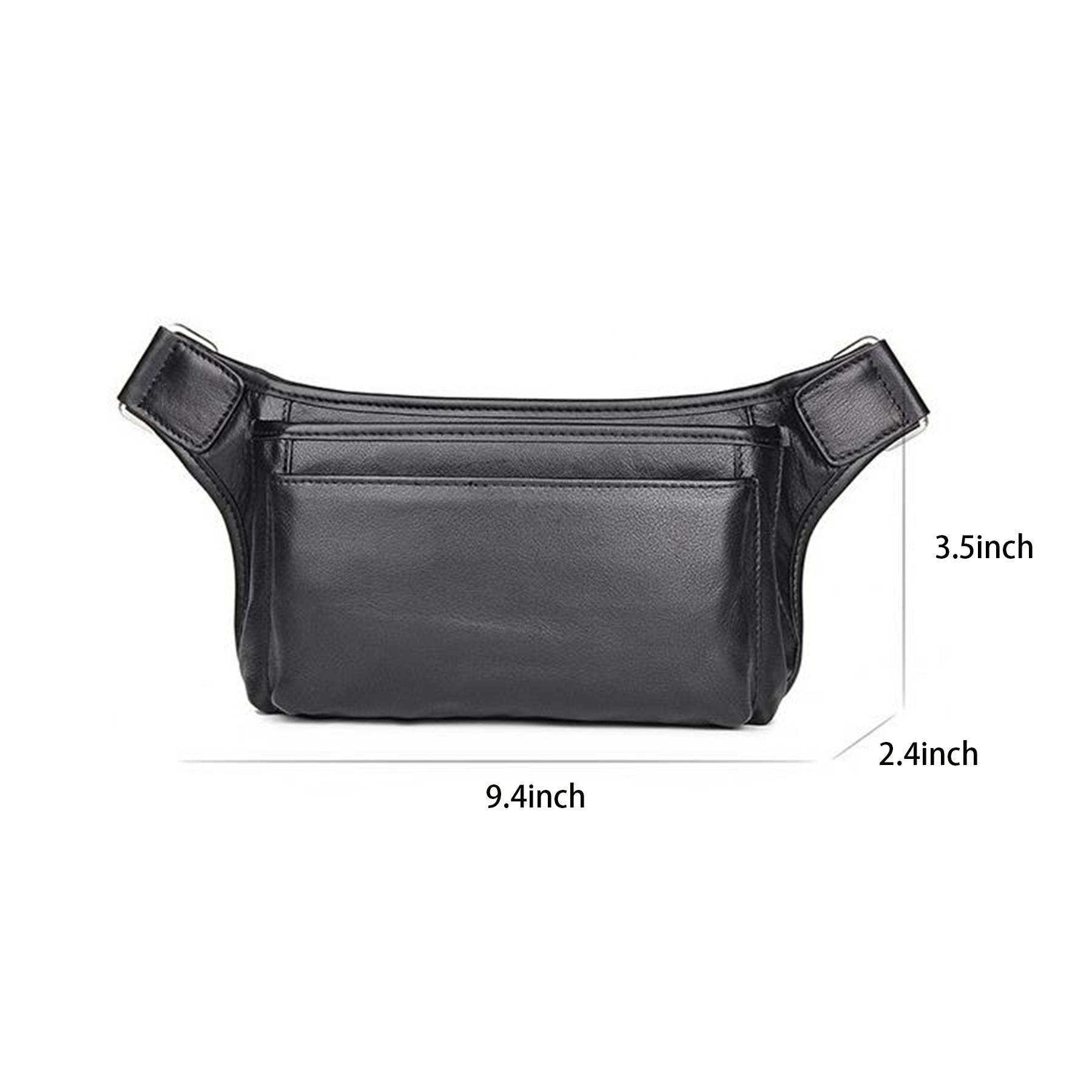 Leather Wearable Chest bag for man 2