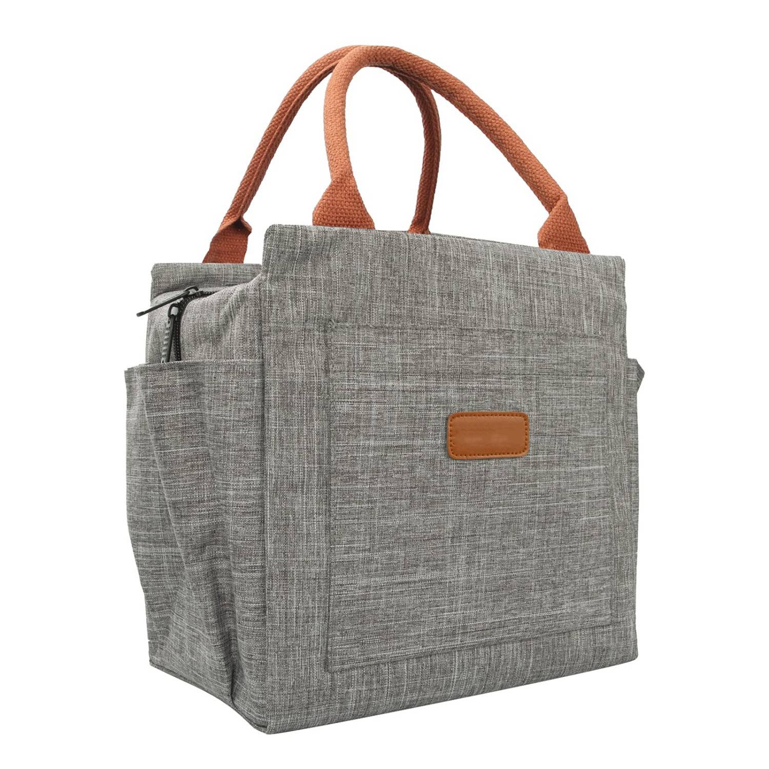 10L Leakproof Oxford Insulated Cooler Lunch Bag w/ Pockets 13