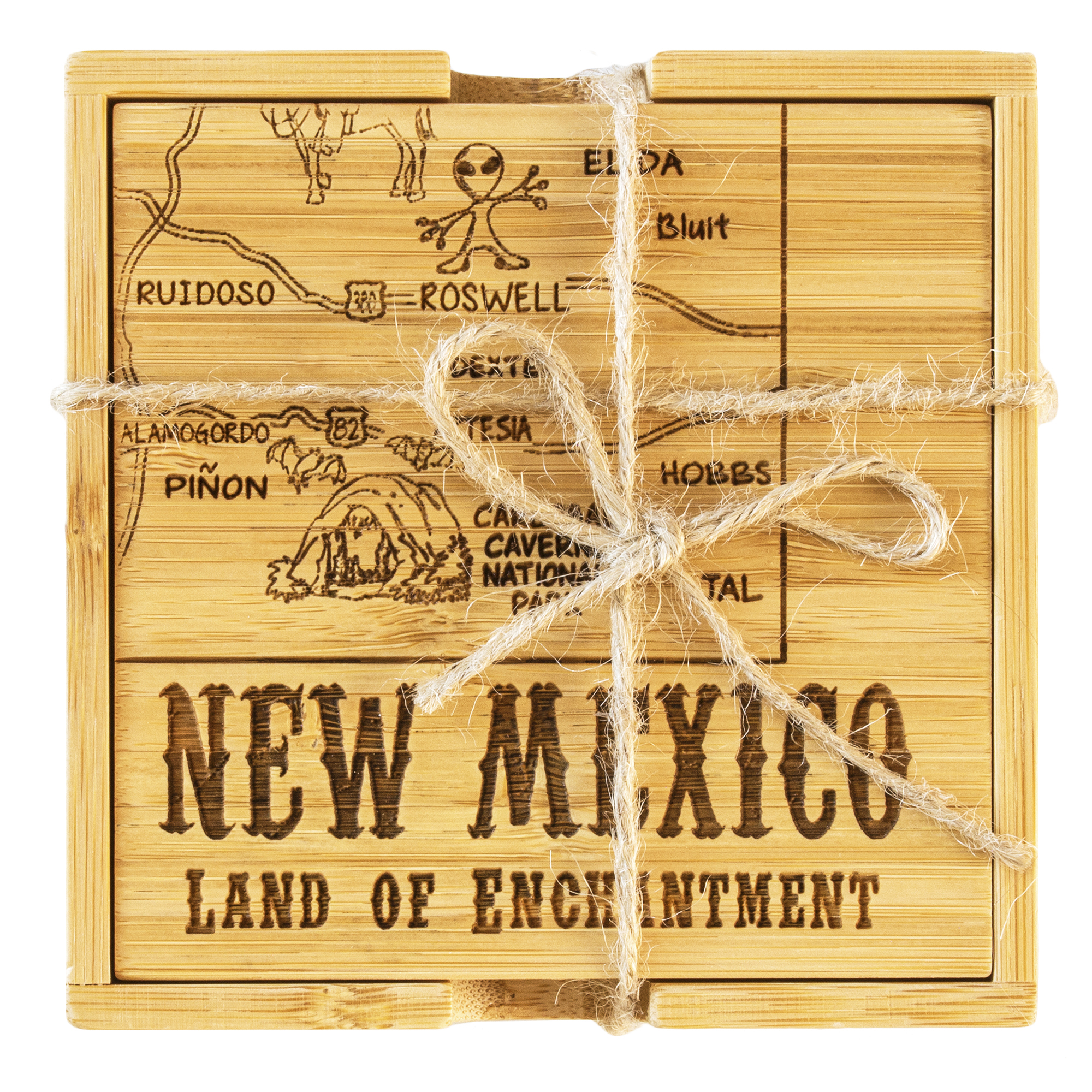 New Mexico Puzzle Coaster Set 12