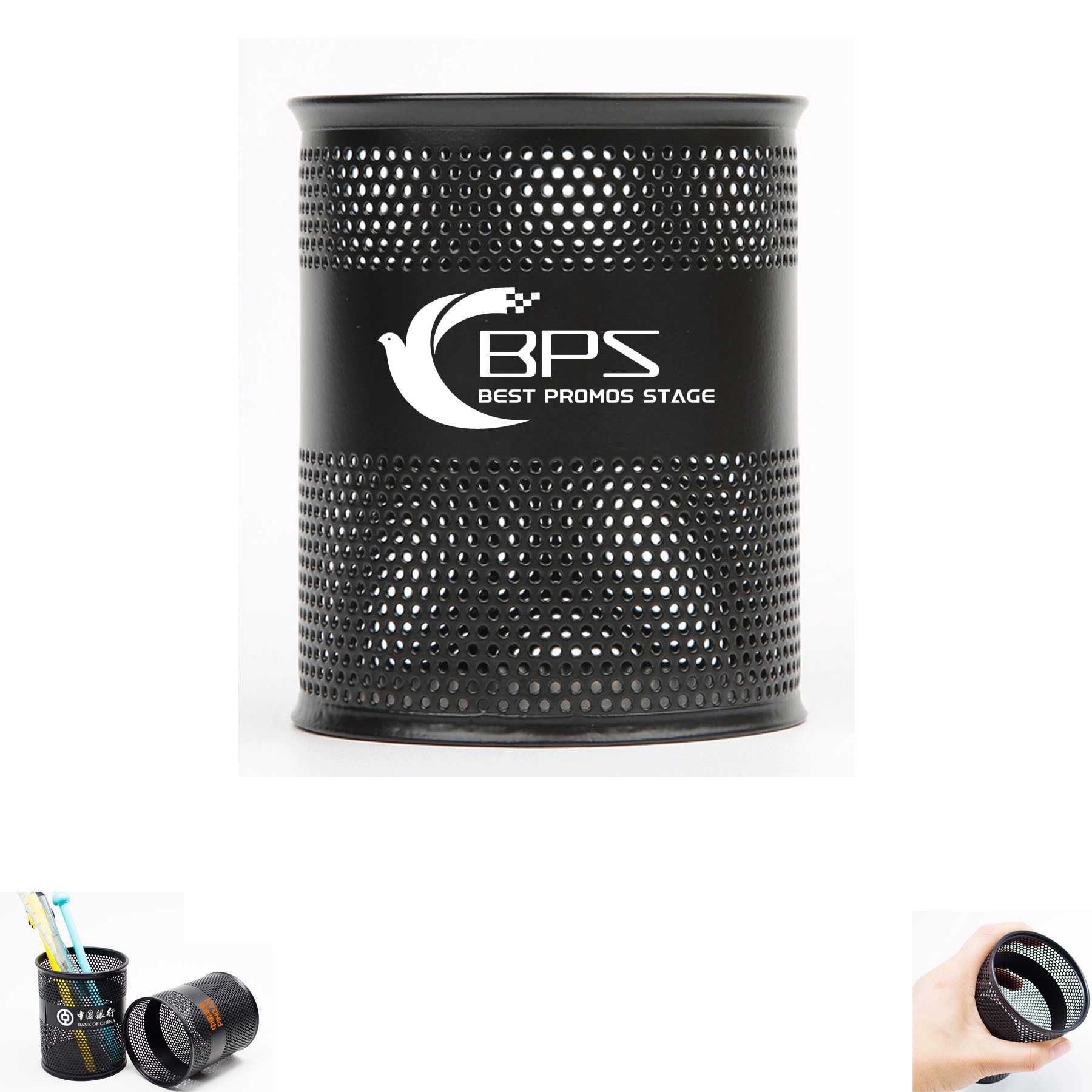 Wire Mesh Pen Cup 2