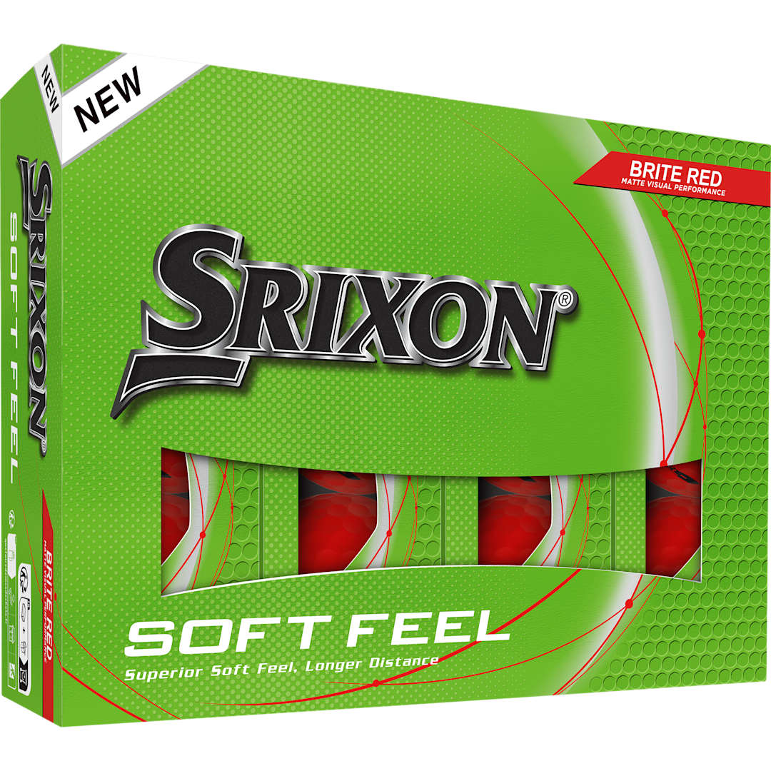 Srixon Soft Feel BRITE Golf Balls - 12 Pack 12
