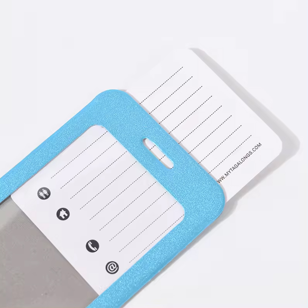 Classic Leather Luggage Tag 4