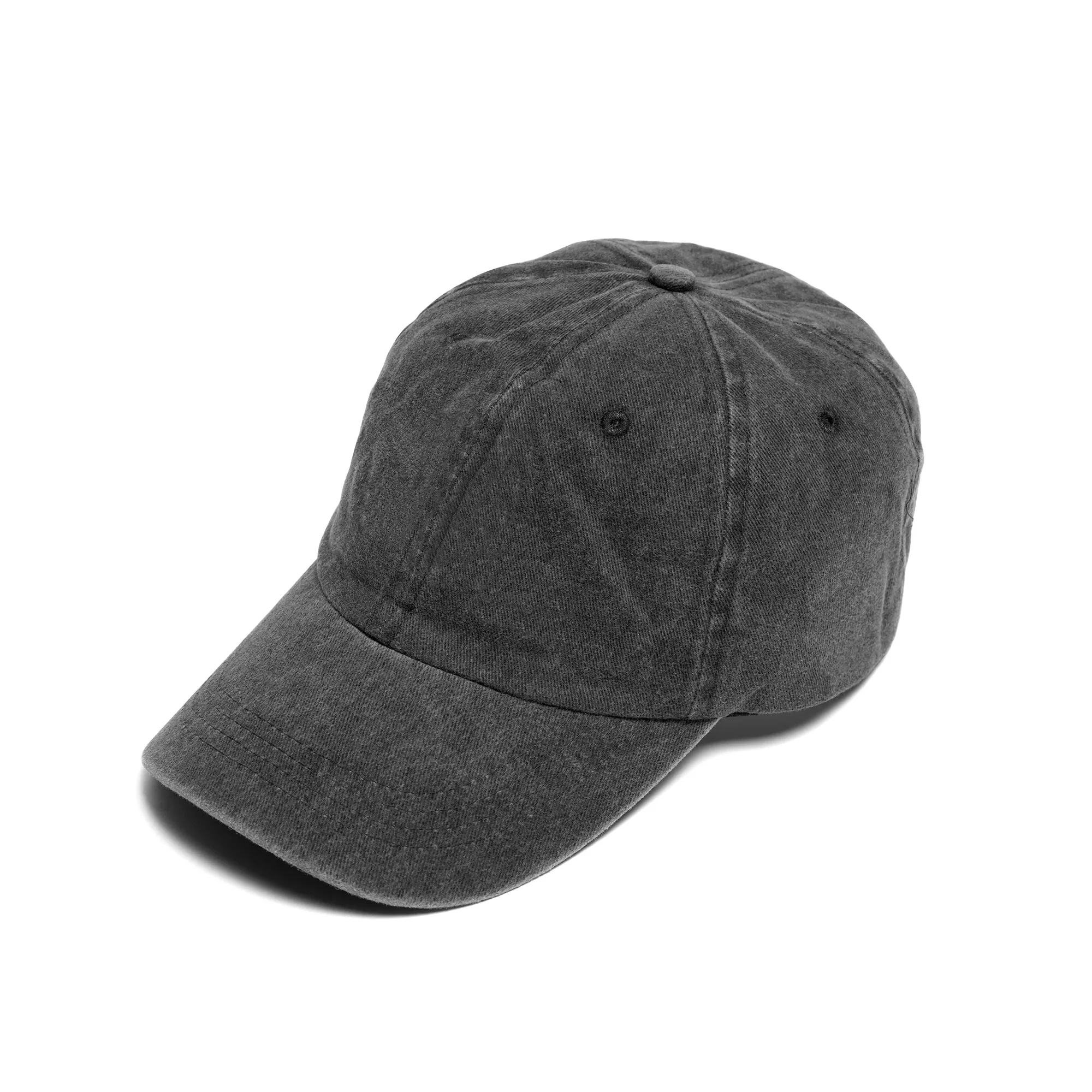 Buckle Strap Denim Cotton Baseball Cap 4